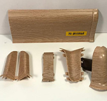 Плинтус Плинтус Ideal Comfort 55mm Дуб беленый 203 фото 1 | FLOORDEALER